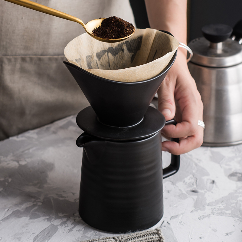 Thick and Stable Ceramic Coffee Dripper Design