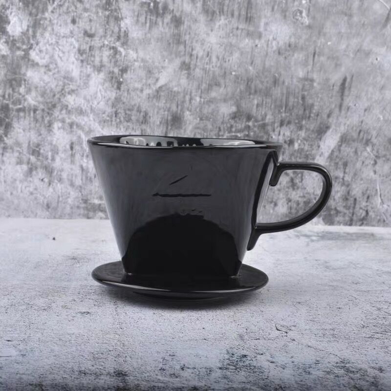 BeeCa Ceramic Slow Drip Coffee Brewing in Action