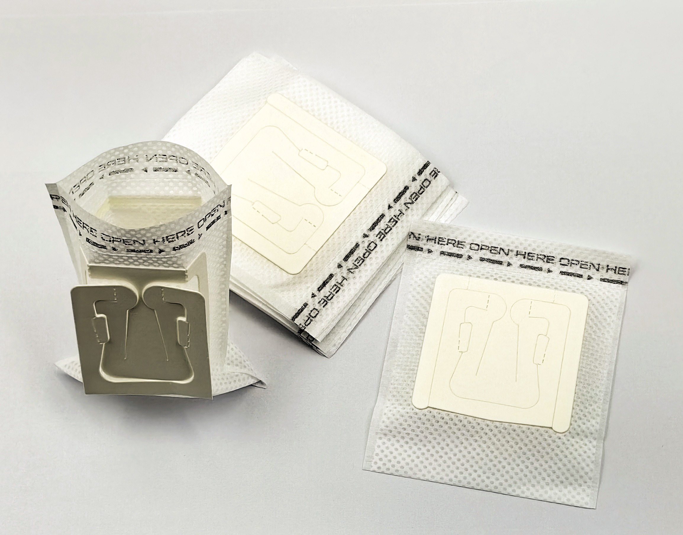 BeeCa Drip Bag Filter Paper with Hanging Ear - Side View