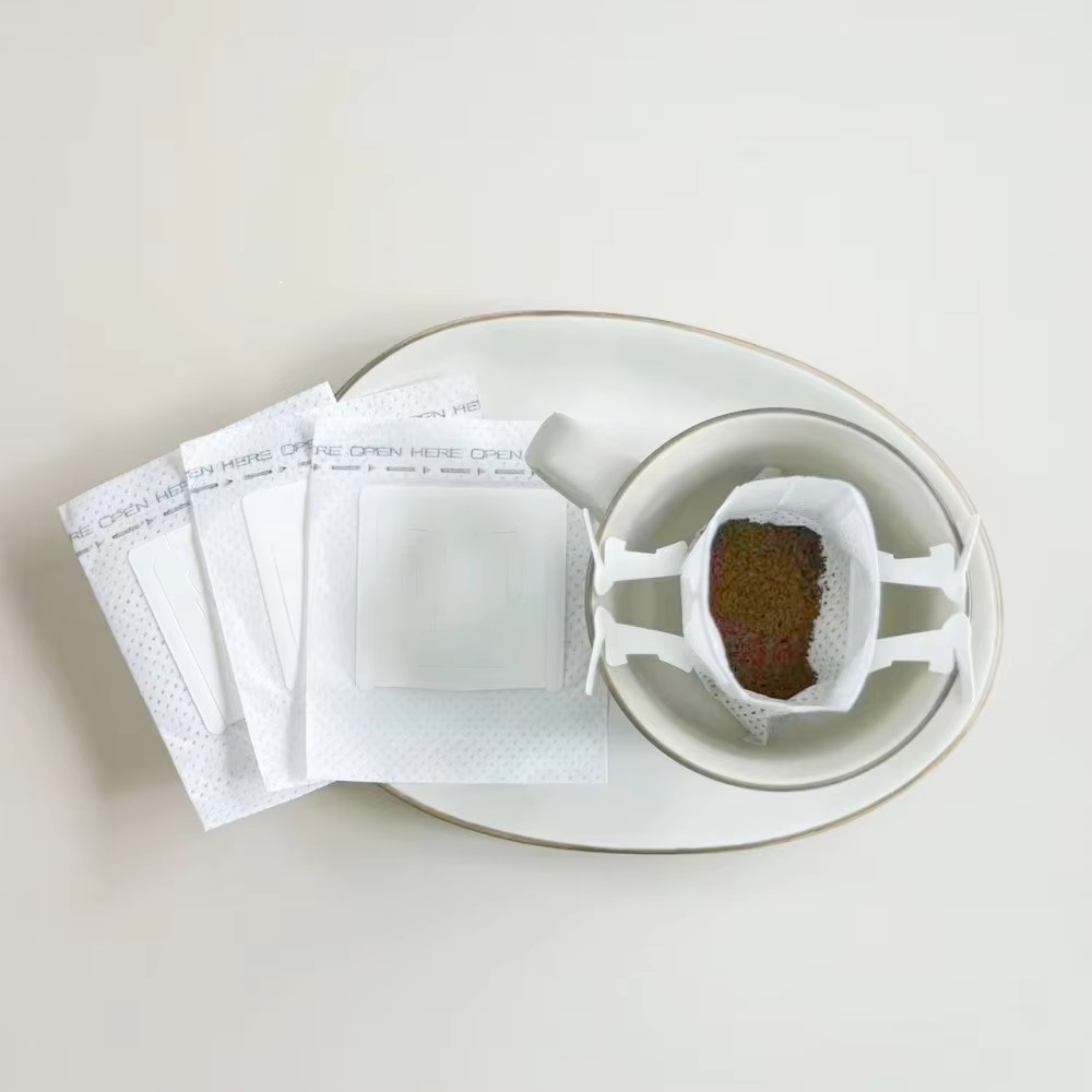BeeCa Drip Bag Filter Paper with Hanging Ear - Zero Cleaning Hassle